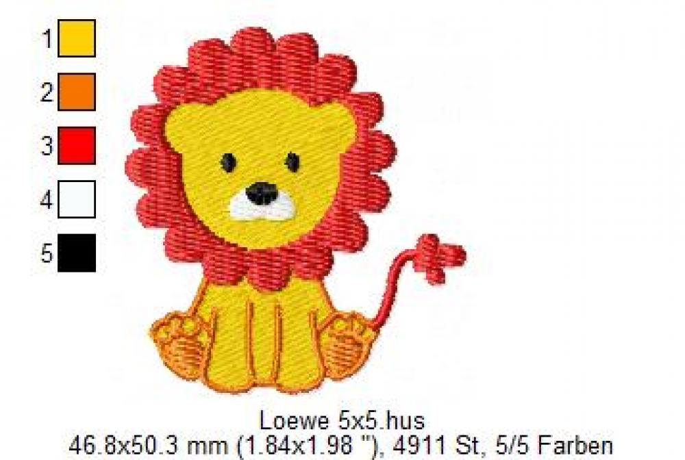 Preview: Lion  2'x2'